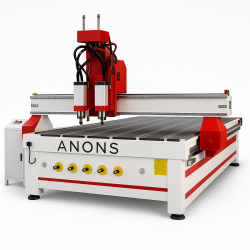 CNC рутер с два шпиндела